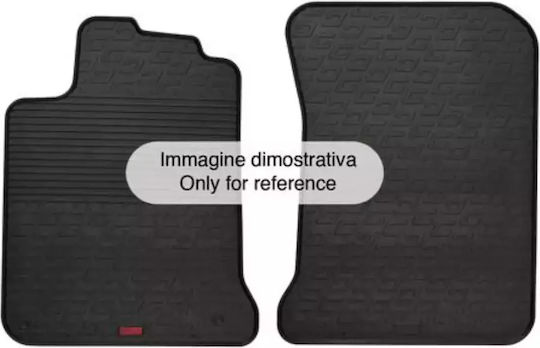 Lampa Front Mats 2pcs Tray Type for Mercedes-Benz Viano 2014+ Black