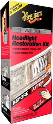 Meguiar's Ointment Cleaning for Headlights Basic Headlight Restoration Kit G2960