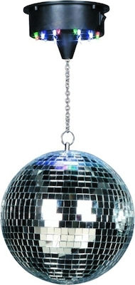 Ibiza Sound Discokugel Beleuchtet Disco Light Set (30cm Disco Ball) LED RGB