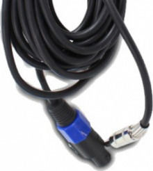 Ibiza Sound Καλώδιο Ηχείου Speakon male - 6.3mm male 20m (CS-20JS) 1τμχ