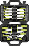 Goobay Set 58 Electrician 1000V Precision Screwdrivers with 58 Interchangeable Tips