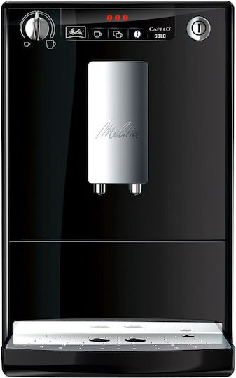 Melitta Caffeo Solo E950-101 Automatic Espresso Coffee Machine 1400W Pressure 15bar with Grinder Black 950-101