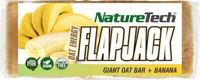 NatureTech Bară Ovăz / Flapjack cu Banană (1x90gr) 90gr