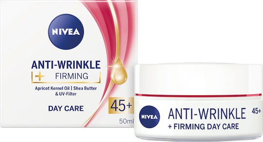 Nivea Anti Wrinkle + Firming Συσφικτική Κρέμα Προσώπου Ημέρας με SPF15 50ml