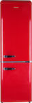 Morris MRS-31250R Retro Ψυγειοκαταψύκτης 244lt Υ181xΠ55xΒ61.5εκ. Κόκκινος
