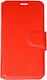 Book Δερματίνης Κόκκινο (Galaxy A50)