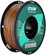 Esun PLA+ 3D Printer Filament 1.75mm Brown 1kg