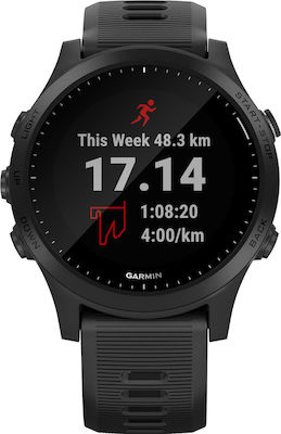 Garmin Forerunner 945 Oțel inoxidabil 47mm Rezistent la apă Ceas inteligent (Gri)