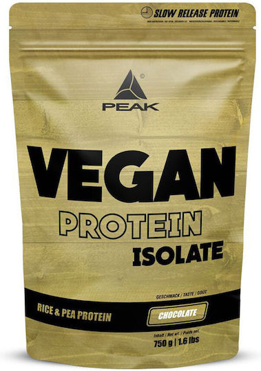 Peak Nutrition Vegan Isolate Lactose Free with Flavor Chocolate 750gr