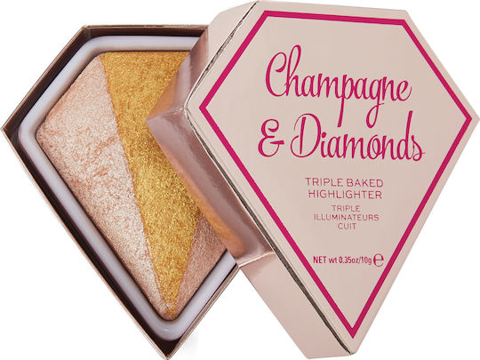 Revolution Beauty I Heart Revolution Diamond Highlighter Champagne & Diamonds 10gr