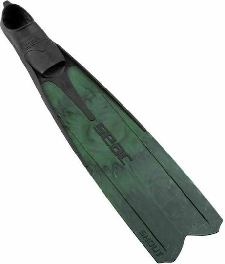 Seac Flippers Diving Shout Camo Green