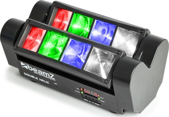 BeamZPro Движеща се светлина LED MHL820 Double Helix 8x3W RGBW