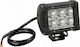 Lampa WL-6 Squareς Waterproof Headlights Car LED Universal 9 - 32V 18W 11.2cm with White Lighting 1pcs
