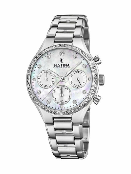 Festina Boyfriend Womens Watch 39mm Chronograph...