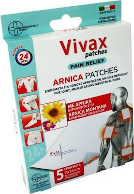 Vivax Pharmaceuticals Arnica Patches 5pcs