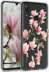 KWmobile Magnolias Umschlag Rückseite Silikon M...