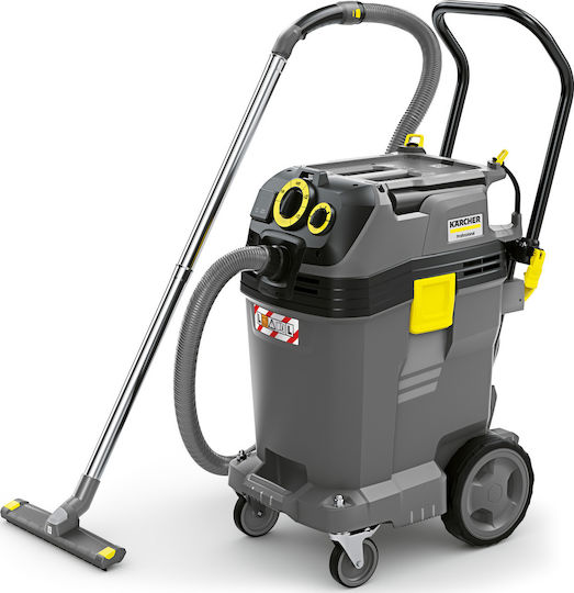 Karcher NT 50/1 Tact Te L Staubsauger Flüssigkeiten / Feststoffe 1380W mit Kunststoff Behälter 50Es