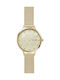 Skagen Anita Uhr mit Gold Metallarmband