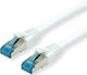 Value S/FTP Cat.6a Ethernet Network Cable 20m White 1pcs
