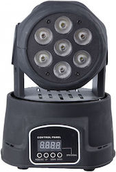 Moving Light LED DMX with Robotic Head LM-70 RGBW