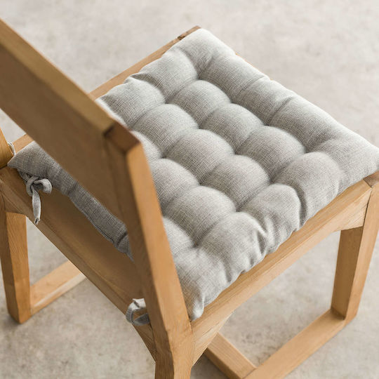 Gofis Home Hygg 213 Καρέκλας Κήπου 15 Light Grey 43x43εκ.