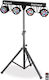 Max Audio Bewegtes Licht LED PAR DMX Partybar3 4x Magic Ball RGB mit Fernbedienung