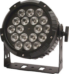 Fos Technologies Φωτορυθμικό LED PAR PAR-18X10W Pro RGBW