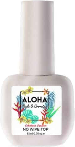Aloha Extra Shine No Wipe Top Coat για Ημιμόνιμα Βερνίκια 15ml