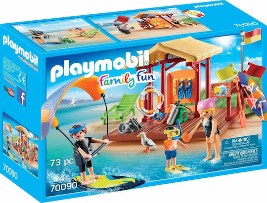 Playmobil Family Fun Watersports School για 4 ετών