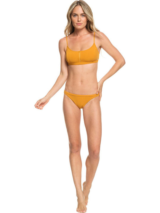 Roxy Bikini Slip Χρυσό