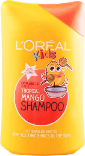 L'Oreal Paris Kids' Shampoo Tropical Mango with Mango for Easy Combing in Gel Form 250ml
