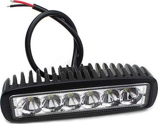 Autoline X3P Waterproof Daytime Running Lamps Car in Bar Shape LED Universal 12 / 24V 18W 16cm 1pcs