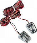 Lampa Twin-Led 24V Red Interior Decorative Car Lighting 24V Red