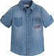 Mayoral Kids Denim Shirt Blue