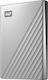 Western Digital My Passport Ultra USB-C Hard Disk Extern HDD 1TB 2.5" Argintiu