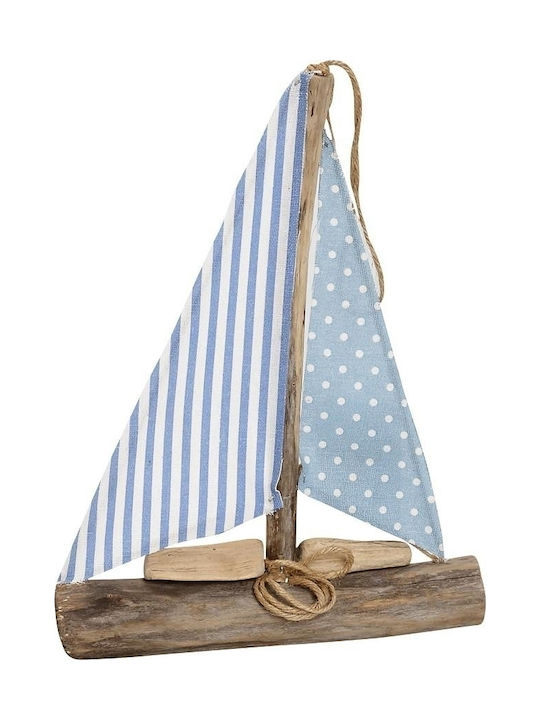 Espiel Wooden Miniature Ship 23x5x30cm