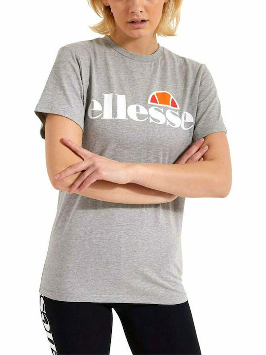 Ellesse Albany Γυναικείο Αθλητικό T-shirt Γκρι