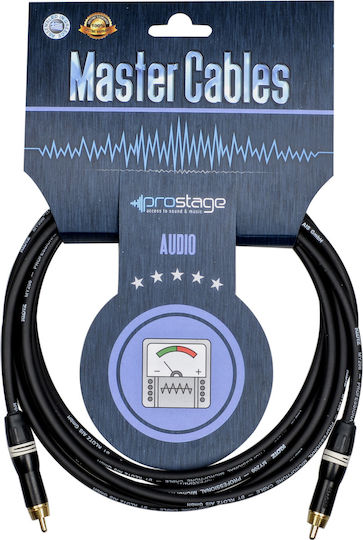 Prostage Cable RCA male - RCA male 0.3m RCA-003