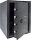 Cisa 82750 Tresor mit digitalem Schloss Abmessungen H42xB45xH55cm mit Gewicht 69.4kg 1.82750.85.0