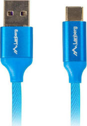 Lanberg Premium QC USB 3.0 USB-C männlich - USB-A 1.8m (CA-USBO-22CU-0018-BL)