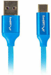 Lanberg Premium QC USB 3.0 USB-C male - USB-A 0.5m (CA-USBO-22CU-0005-BL) Lanberg Premium QC USB 3.0 USB-C male - USB-A 0.5m (CA-USBO-22CU-0005-BL)