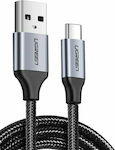 Ugreen Braided USB 2.0 Cable USB-C male - USB-A male Black 1.5m (60127)