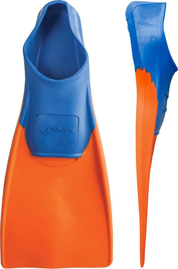 Finis Swimming Flippers Long Floating Short Orange