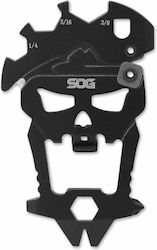 Sog Macv Tool Multitool Schwarz mit Klinge aus Rostfreier Stahl in Scheide