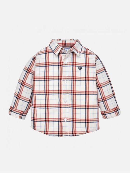 Mayoral Kids Checked Shirt Multicolour