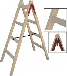 Ladder Wooden with 2x4 Steps