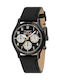 Sector Watch Chronograph Battery with Black Leather Strap R3251517001