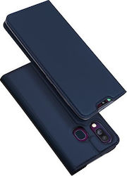 Dux Ducis Skin Pro Book Δερματίνης Navy Μπλε (Galaxy A40)