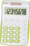 Genie 120 Calculator 1-Line Display with 8 Digits Green