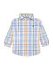 Mayoral Kids Checked Shirt Multicolour